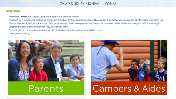 Get Started Camp Dudley Camp Kiniya